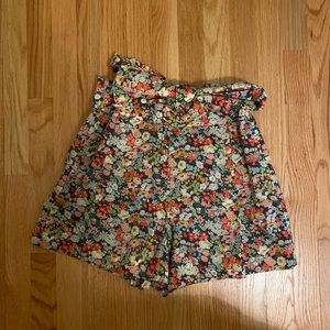 J.Crew Liberty Floral Print Shorts